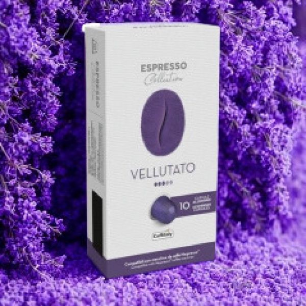 VELLUTATO 100 CPS Alluminio per  Nespresso